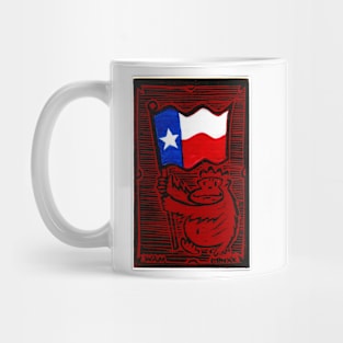 Texas Flag Ape Mug